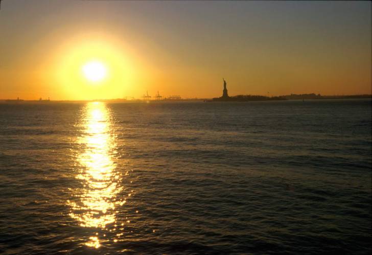 Ny03-18 sullo Staten Island ferry